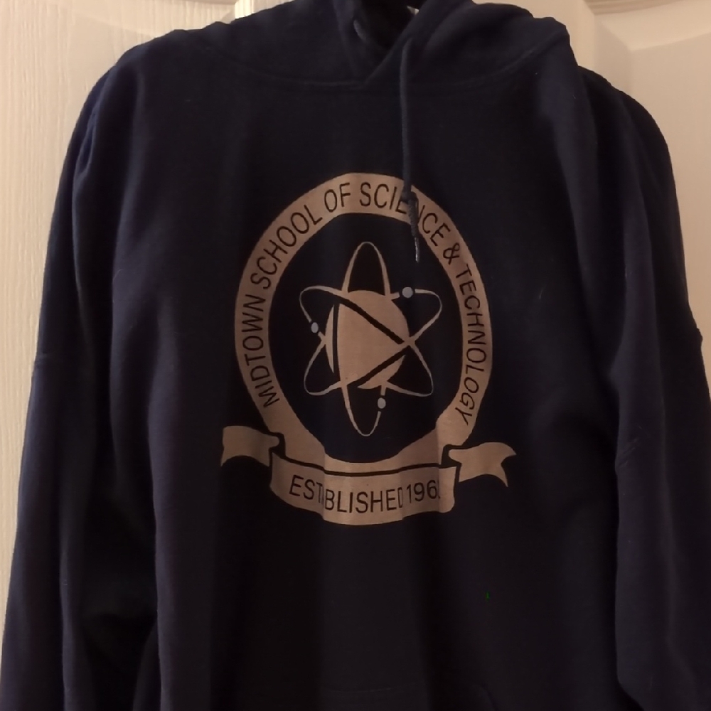 Navy Blue Midtown School Hoodie